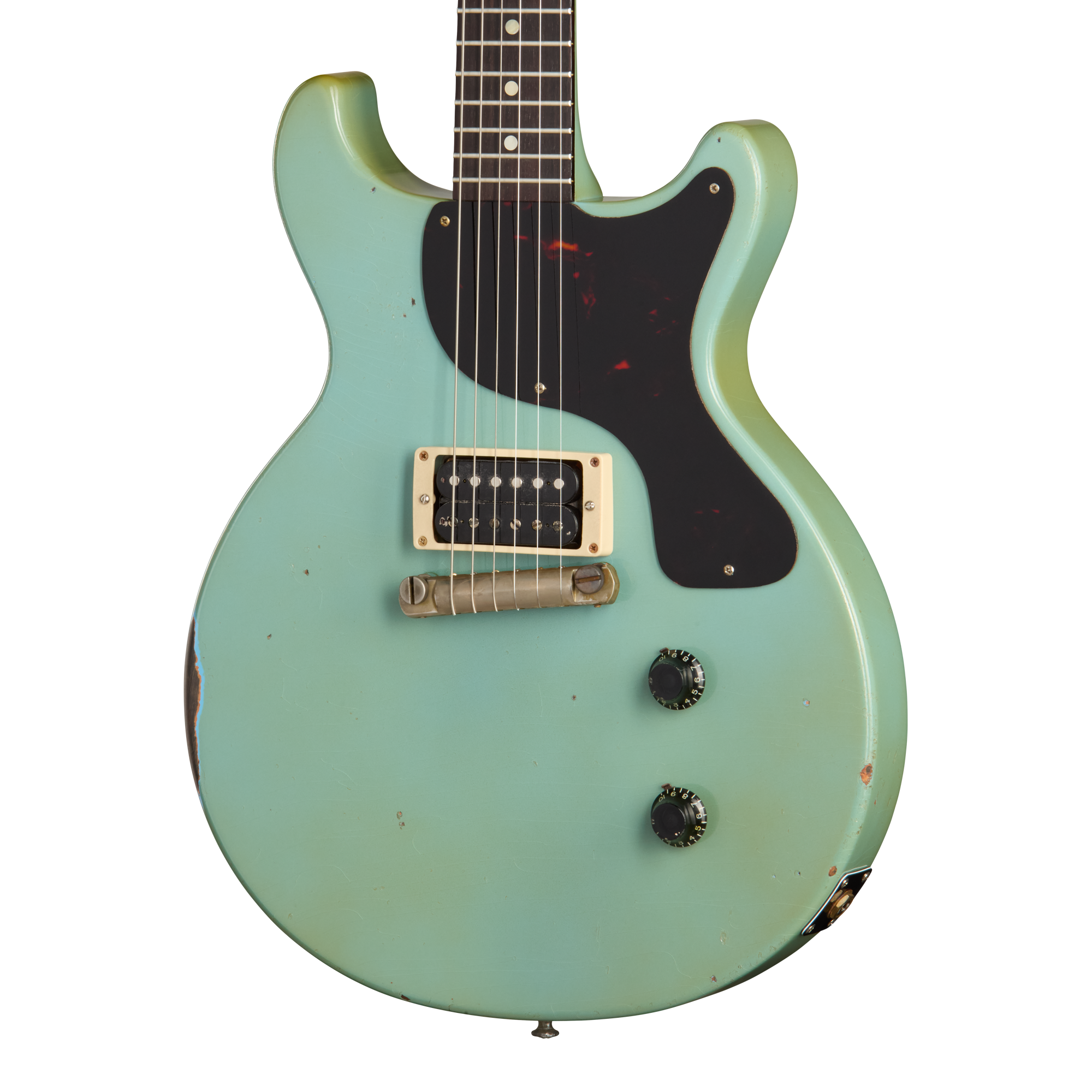 Gibson Custom 1958 Les Paul Junior Reissue, Heavy Aged, Maui Blue Gibson Custom 1958 Les Paul Junior Reissue, Heavy Aged, Maui Blue