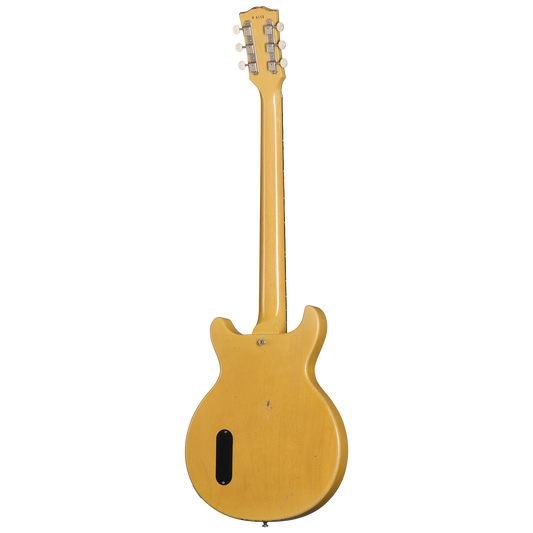 Gibson Custom 1958 Les Paul Junior Double Cut, Heavy Aged, TV Yellow Electric Guitar Gibson Custom