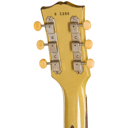 Gibson Custom 1960 Les Paul Junior Reissue, Ultra Heavy Aged, TV Yellow Electric Guitar Gibson Custom