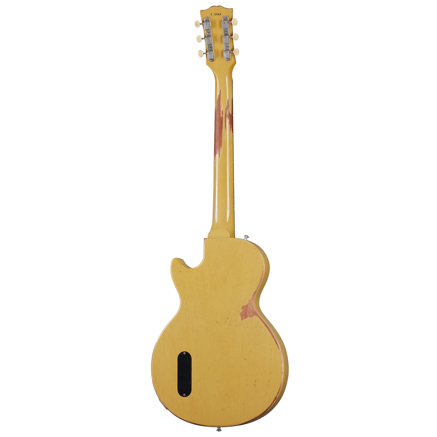 Gibson Custom 1957 Les Paul Junior Single Cut Reissue, Heavy Aged, TV Yellow Electric Guitar Gibson Custom
