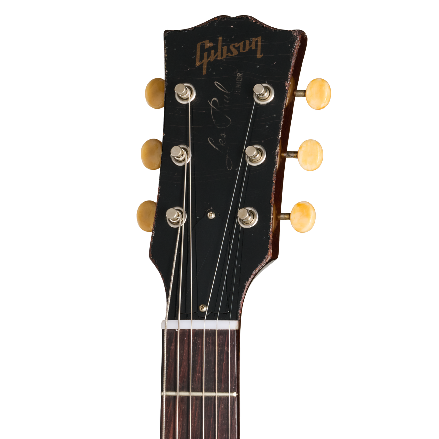 Gibson Custom 1957 Les Paul Junior Reissue, Heavy Aged, Vintage Sunburst Electric Guitar Gibson Custom