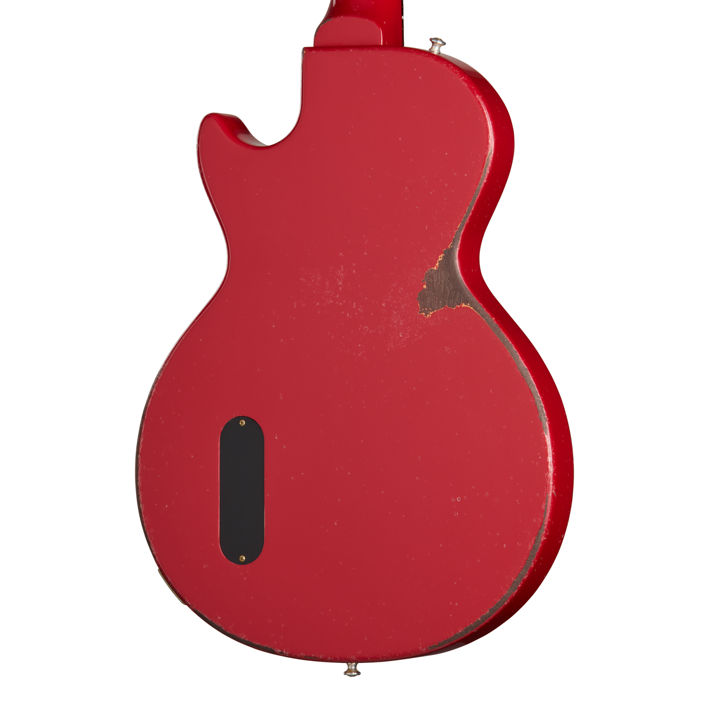 Gibson Custom 1957 Les Paul Junior Single Cut Reissue, Heavy Aged, Cardinal Red Electric Guitar Gibson Custom