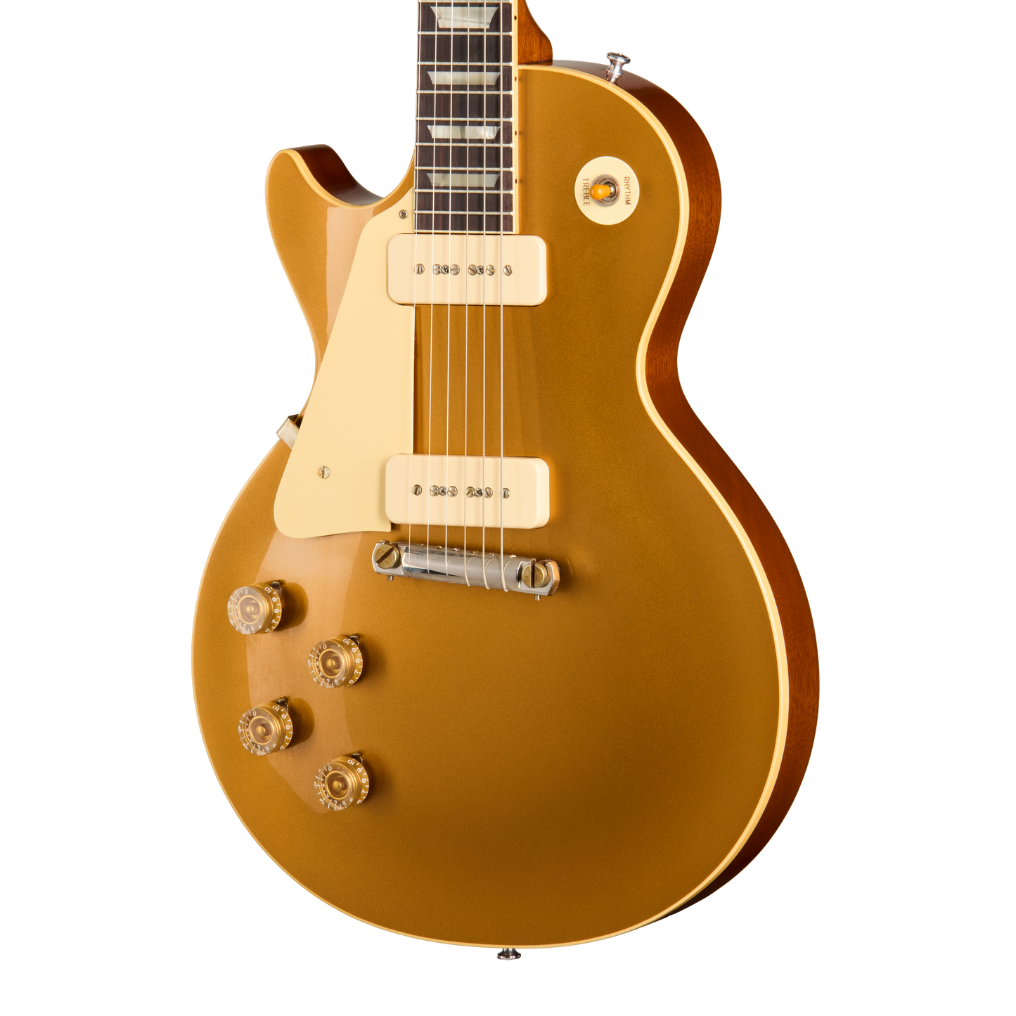 Gibson Custom 1954 Les Paul Goldtop Reissue, Left-Handed, Double Gold Electric Guitar Gibson Custom
