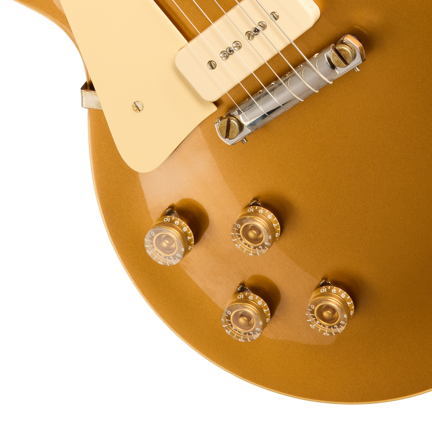 Gibson Custom 1954 Les Paul Goldtop Reissue, Left-Handed, Double Gold Electric Guitar Gibson Custom
