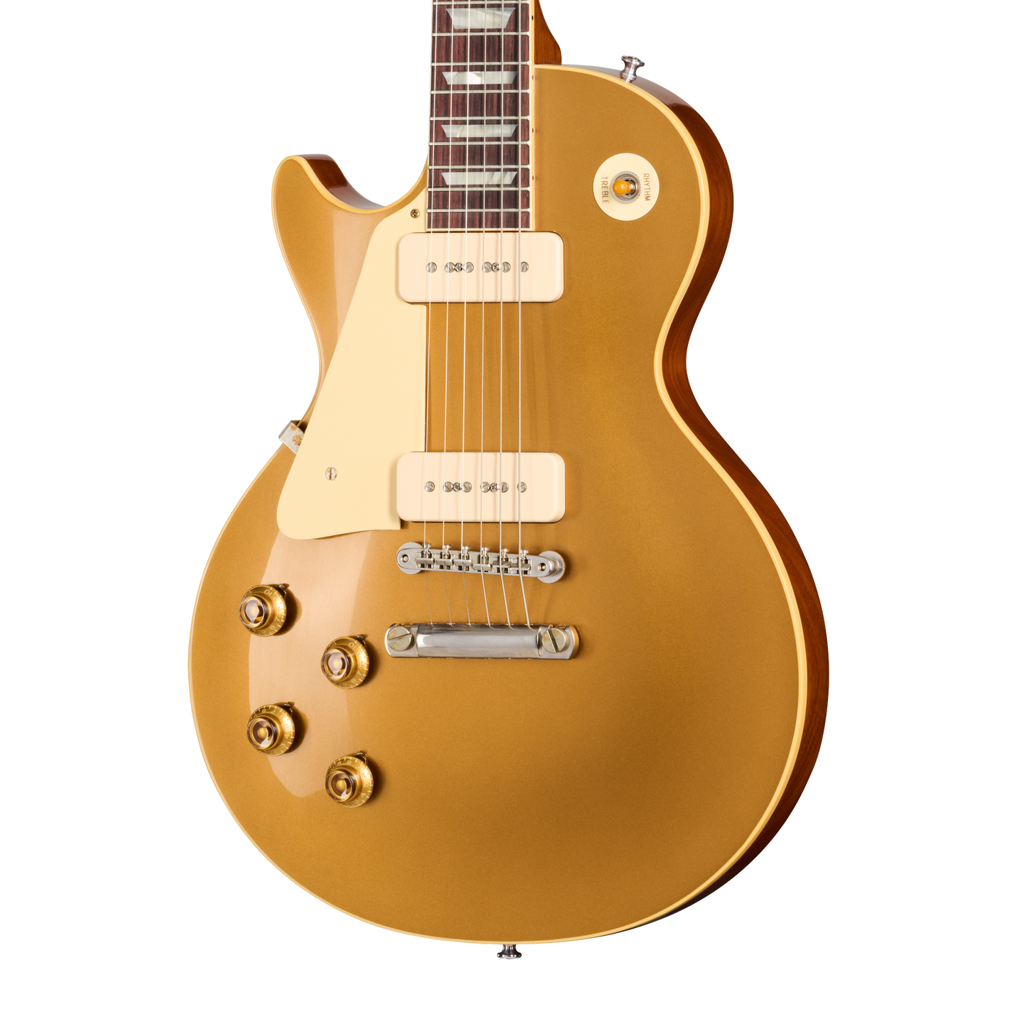 Gibson Custom 1956 Les Paul Goldtop Reissue, Left-Handed, Double Gold Electric Guitar Gibson Custom