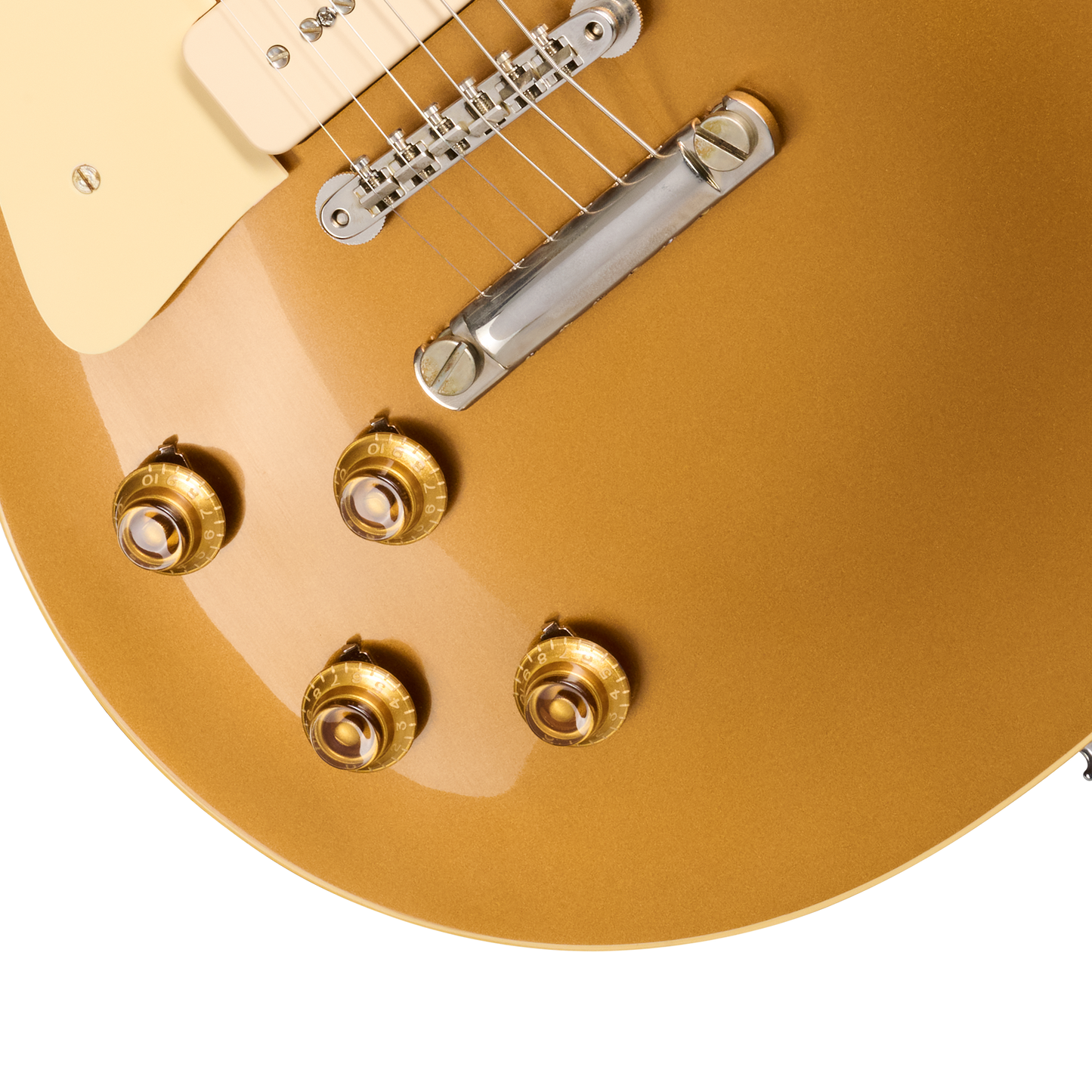 Gibson Custom 1956 Les Paul Goldtop Reissue, Left-Handed, Double Gold Electric Guitar Gibson Custom