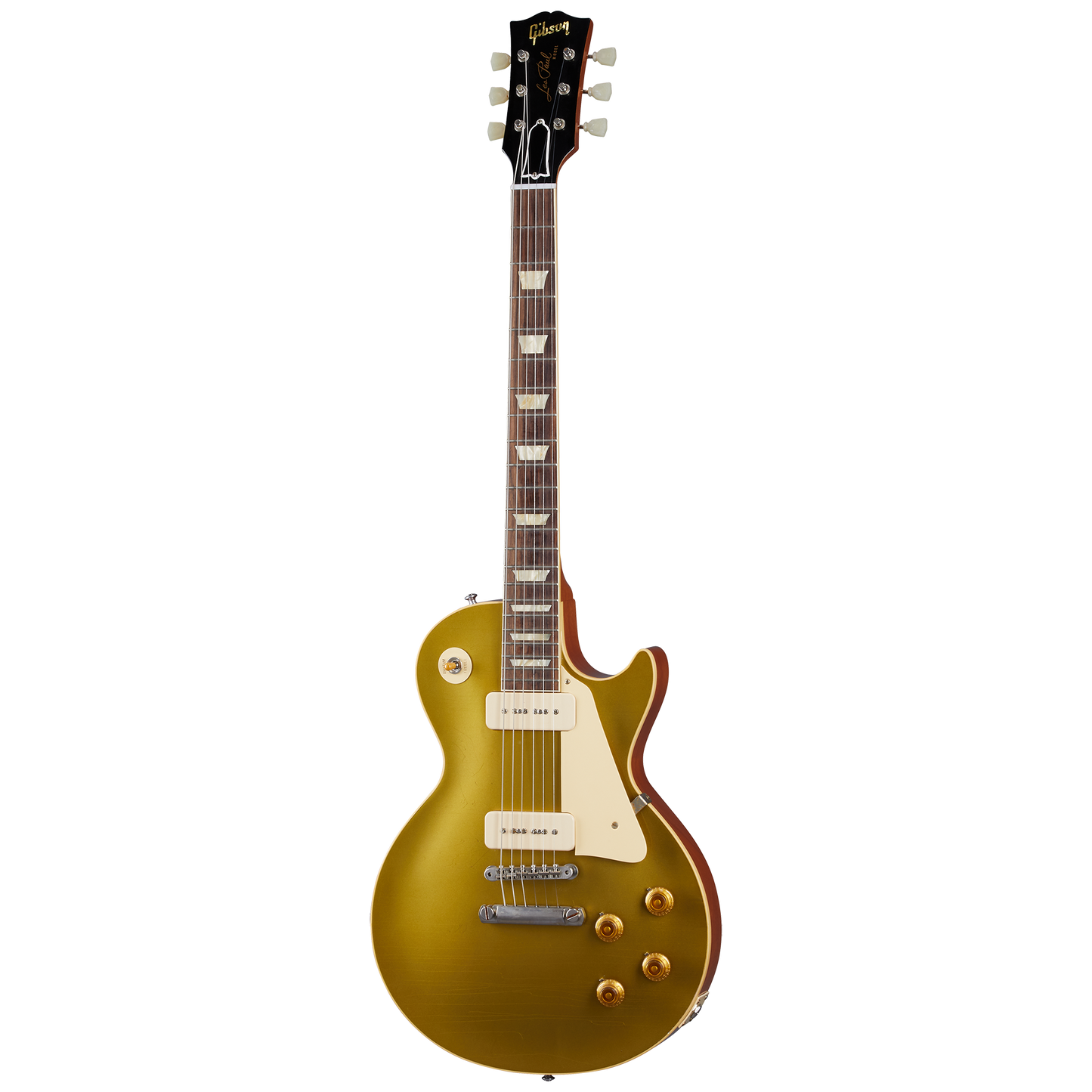Gibson Custom 1956 Les Paul Goldtop Reissue, Ultra Light Aged, Double Gold Electric Guitar Gibson Custom