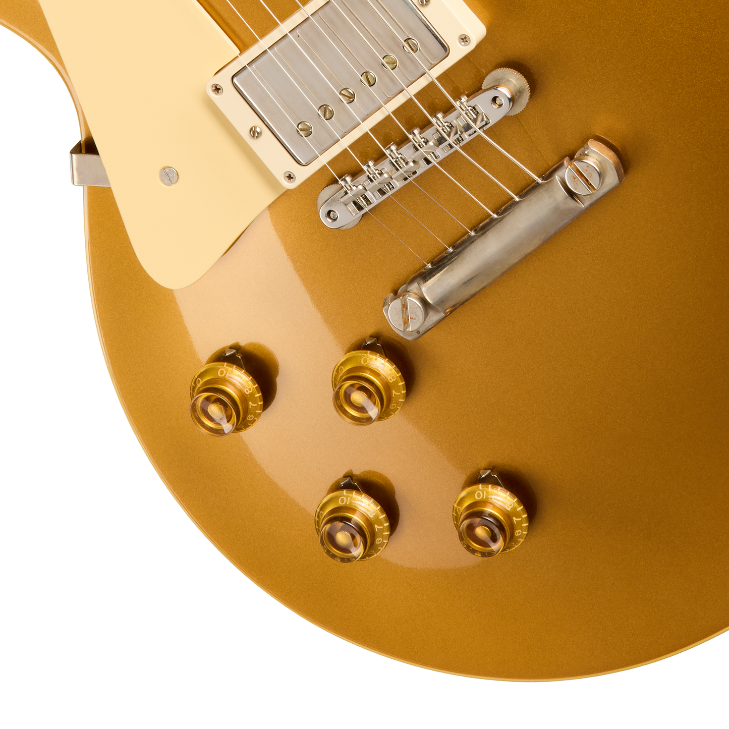 Gibson Custom 1957 Les Paul Goldtop Darkback Reissue, Left-Handed, VOS, Double Gold Electric Guitar Gibson Custom