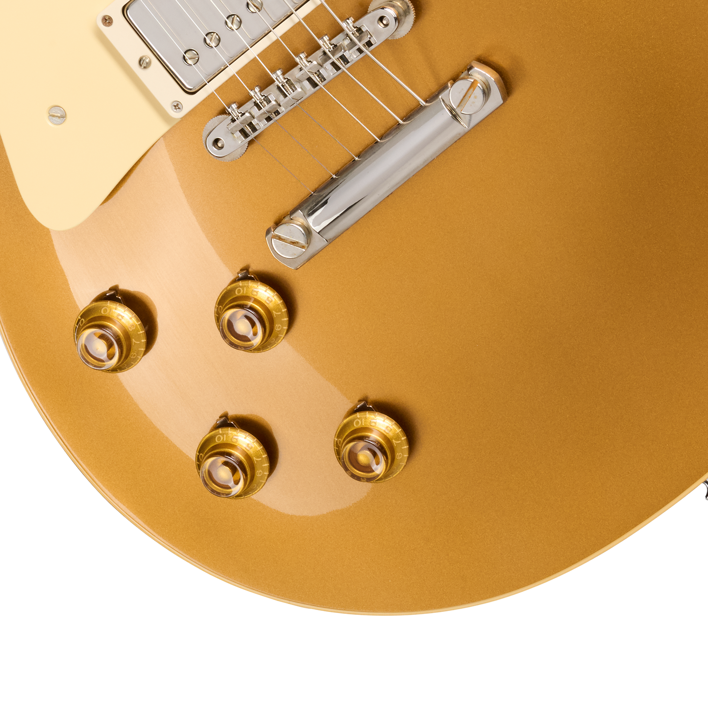 Gibson Custom 1957 Les Paul Goldtop Reissue, Left-Handed, VOS, Double Gold Electric Guitar Gibson Custom
