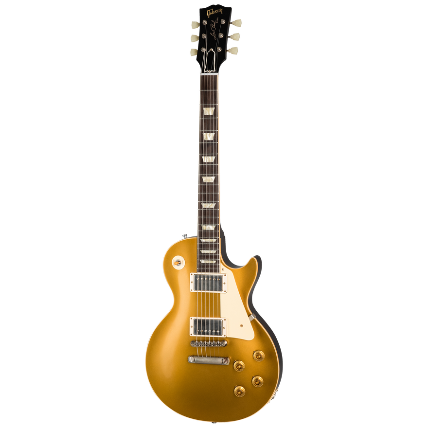 Gibson Custom 1957 Les Paul Standard Reissue, VOS Double Gold with Dark Back Electric Guitar Gibson Custom