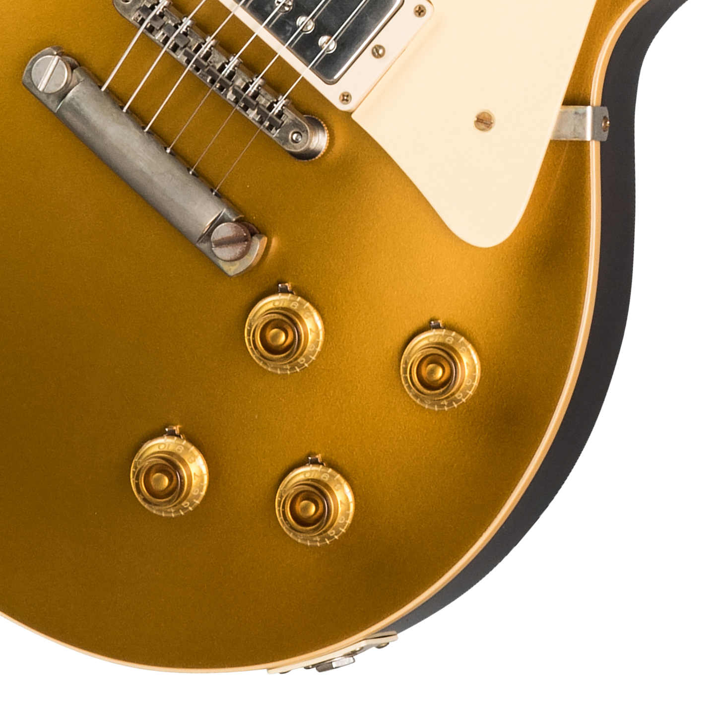 Gibson Custom 1957 Les Paul Goldtop Darkback Reissue VOS, Double Gold with Dark Back Electric Guitar Gibson Custom