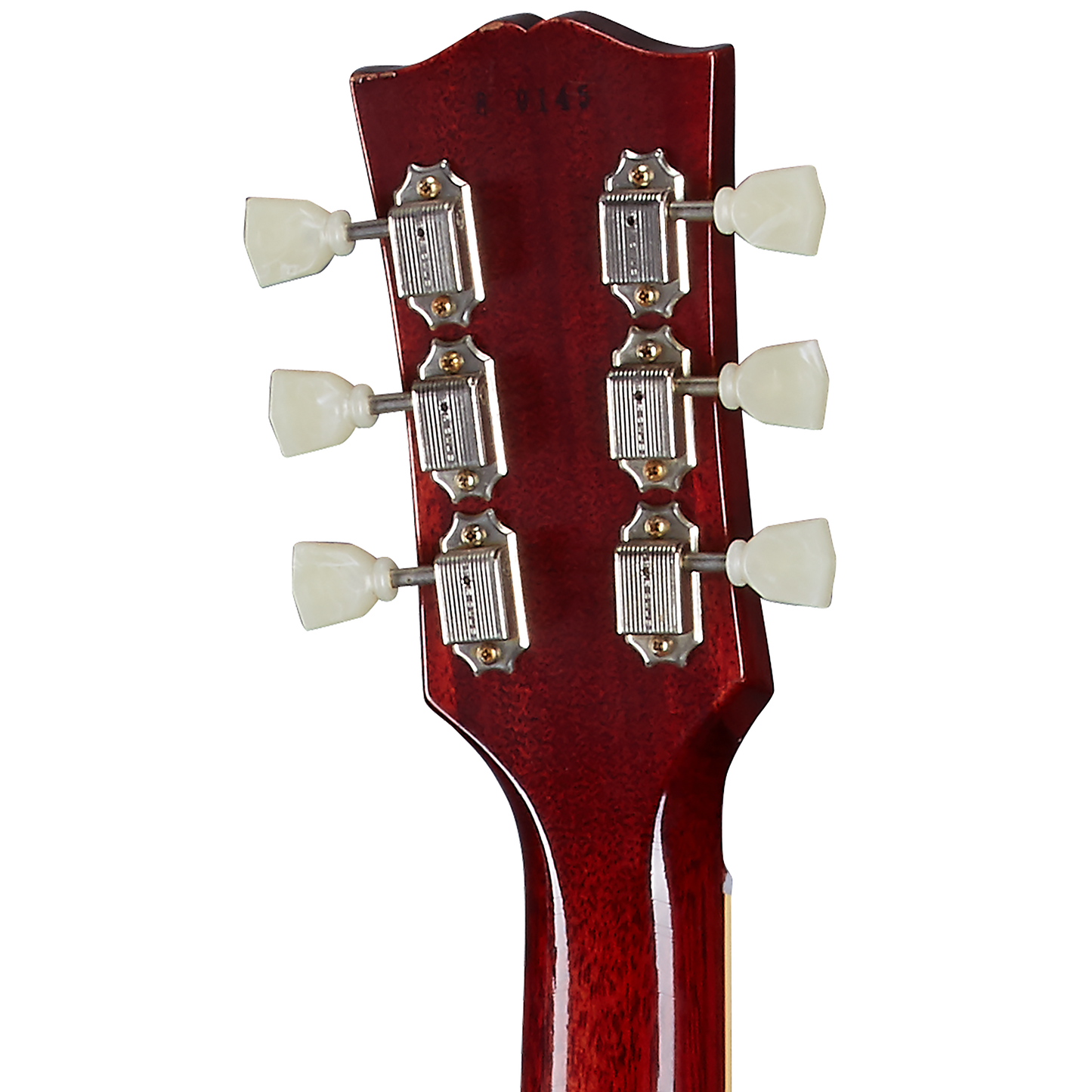 Gibson Custom 1958 Les Paul Standard Reissue, Ultra Light Aged, Bourbon Burst Electric Guitar Gibson Custom