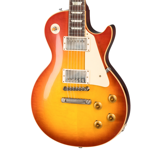 Gibson Custom 1958 Les Paul Standard Reissue, VOS, Washed Cherry Sunburst Electric Guitar Gibson Custom