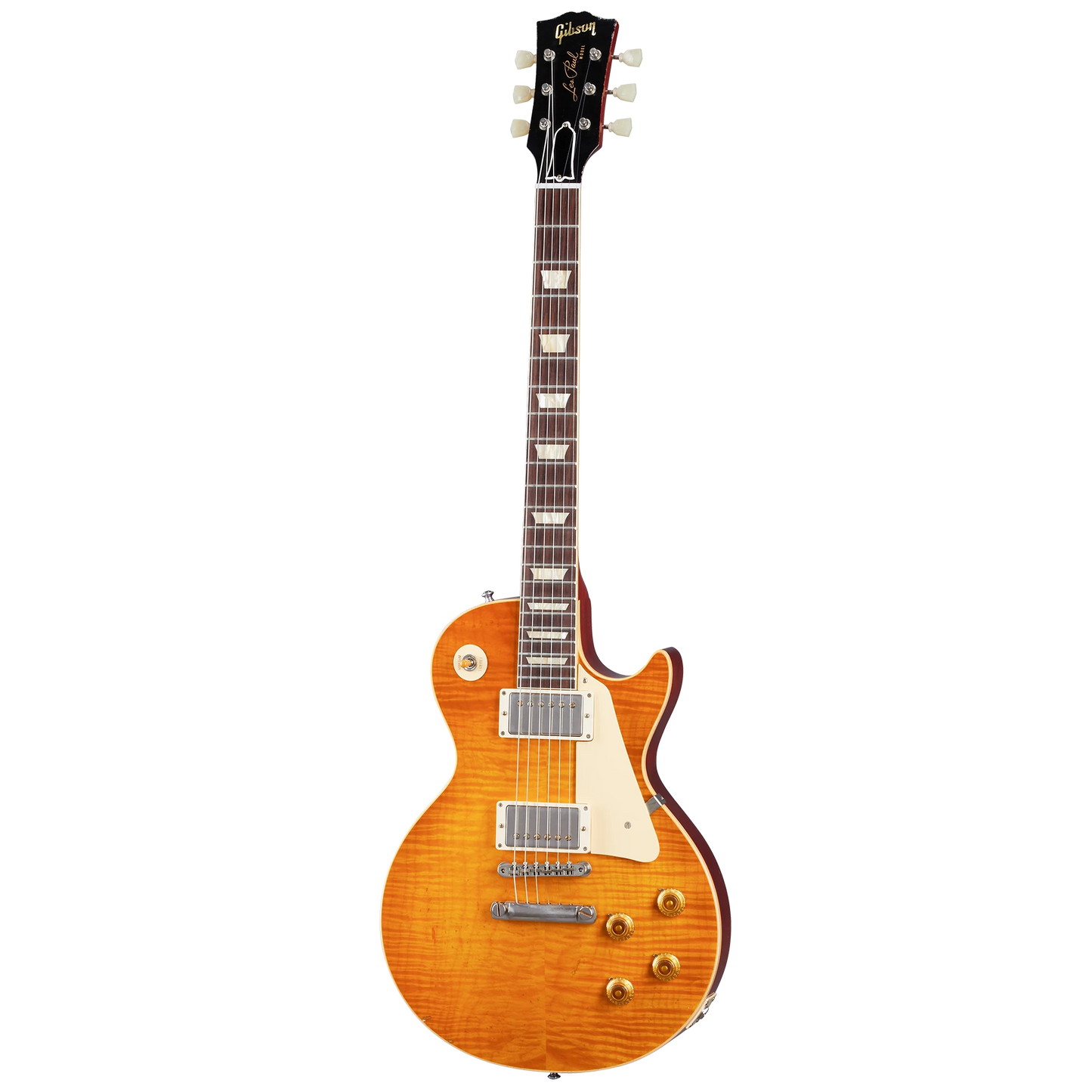 Gibson Custom 1959 Les Paul Standard Reissue, Light Aged, Dirty Lemon Burst Electric Guitar Gibson Custom