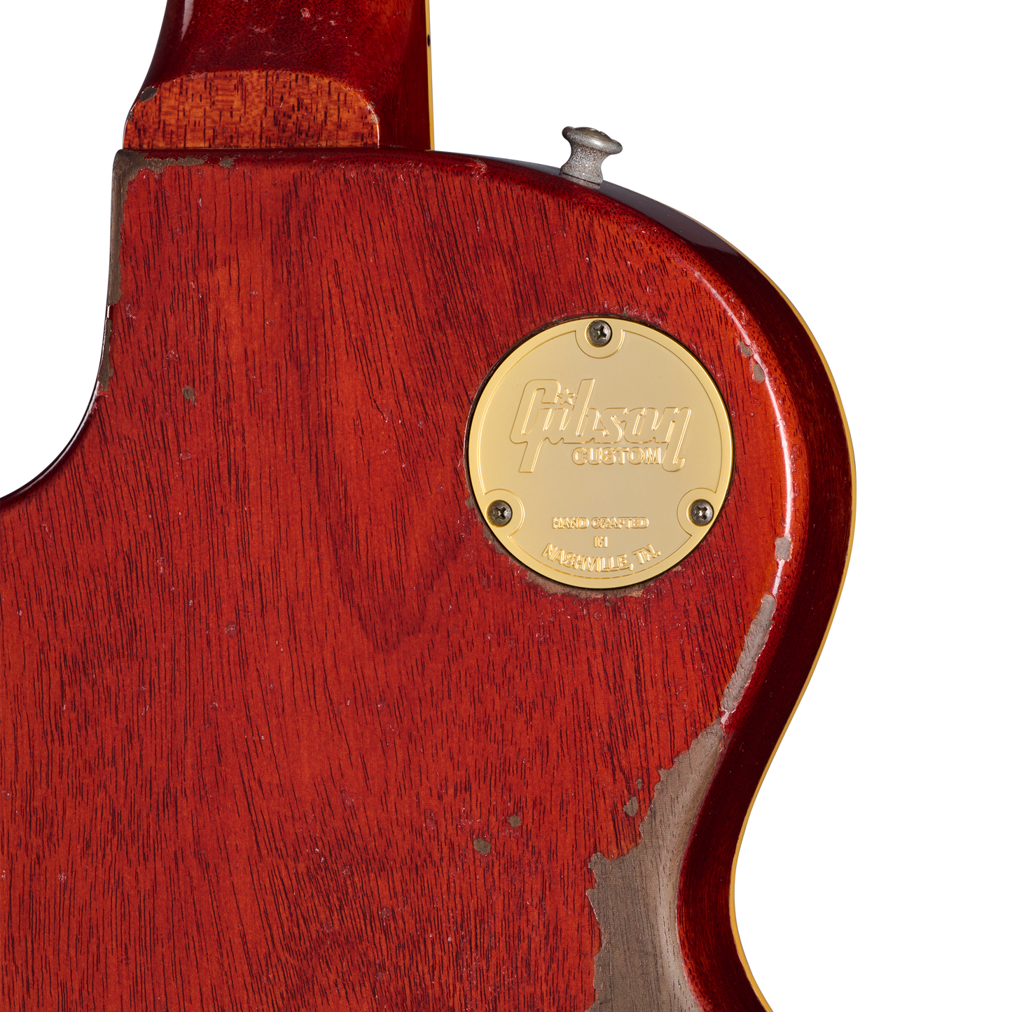 Gibson Custom 1959 Les Paul Standard Reissue Limited Edition Murphy Lab Aged With Brazilian Rosewood, Tom's Cherry Electric Guitar Gibson Custom