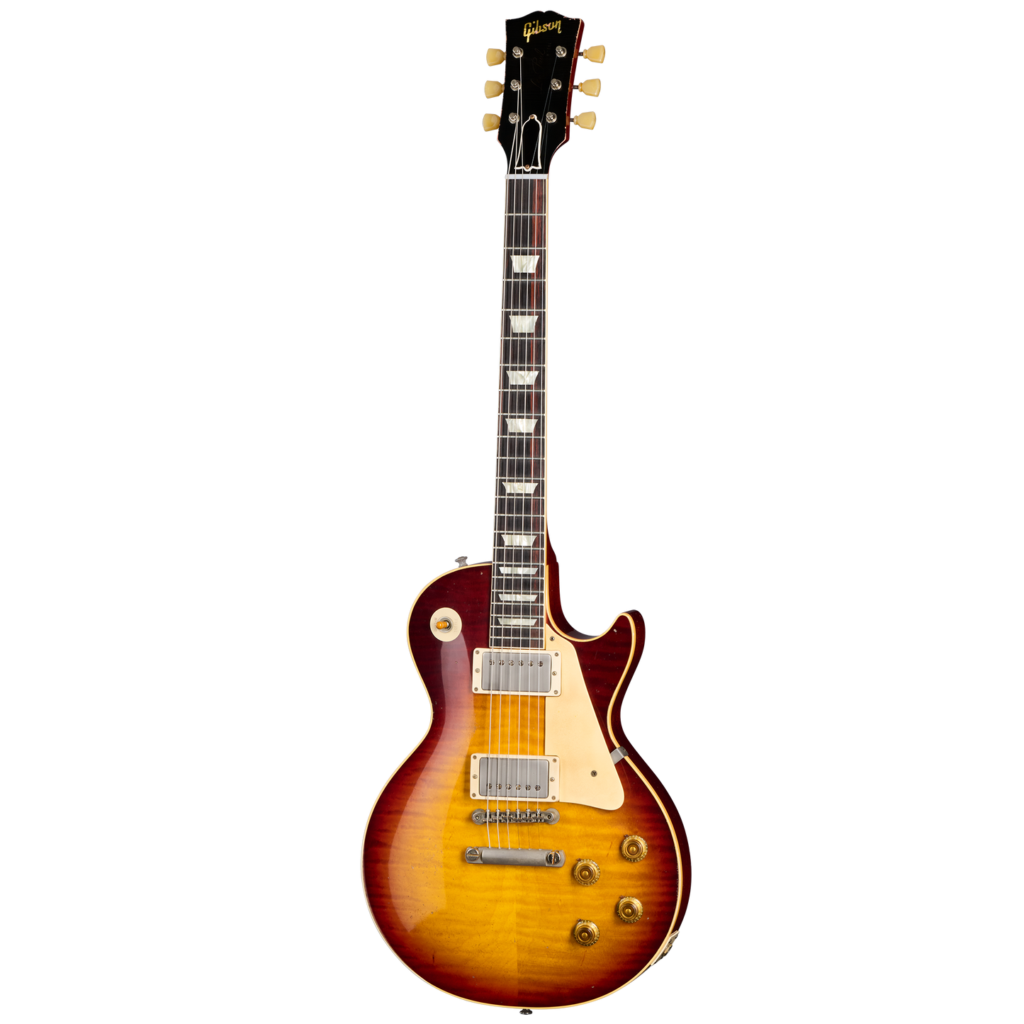 Gibson Custom 1959 Les Paul Standard Reissue Limited Edition Murphy Lab Aged With Brazilian Rosewood, Tom's Dark Burst Electric Guitar Gibson Custom