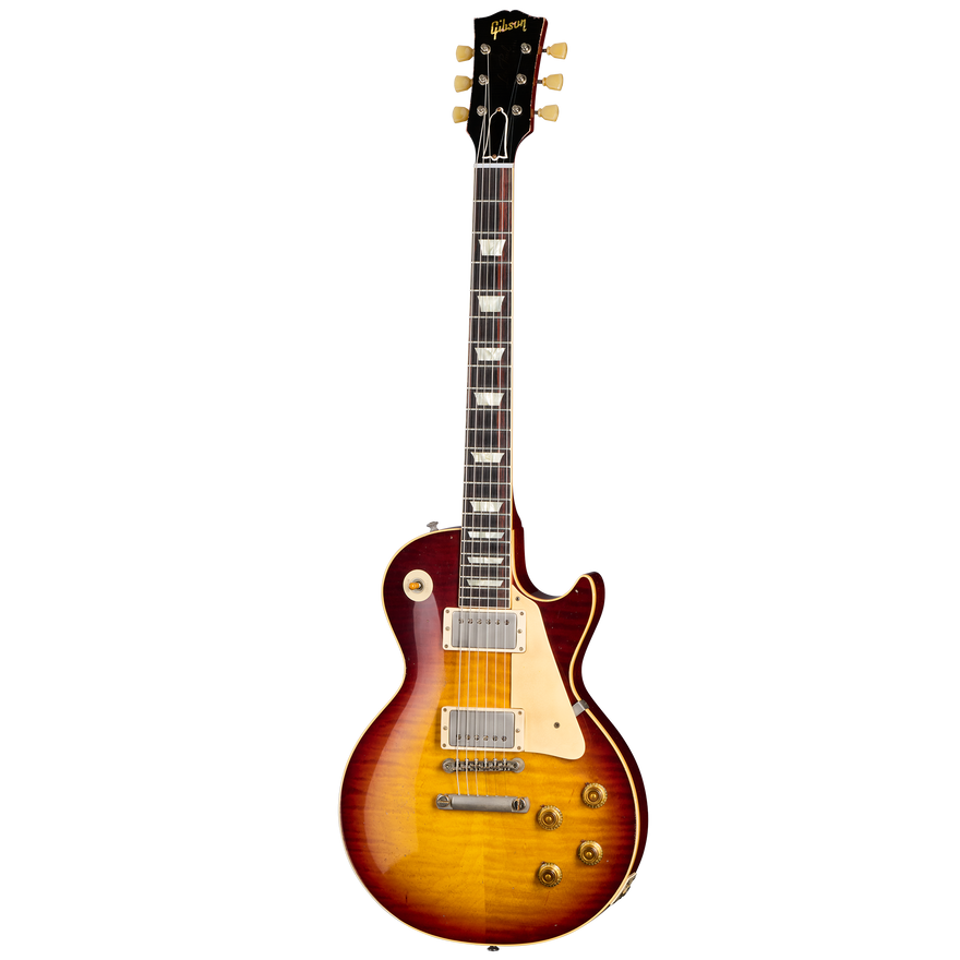Gibson Custom 1959 Les Paul Standard Reissue Limited Edition Murphy Lab Aged With Brazilian Rosewood, Tom's Dark Burst Electric Guitar Gibson Custom