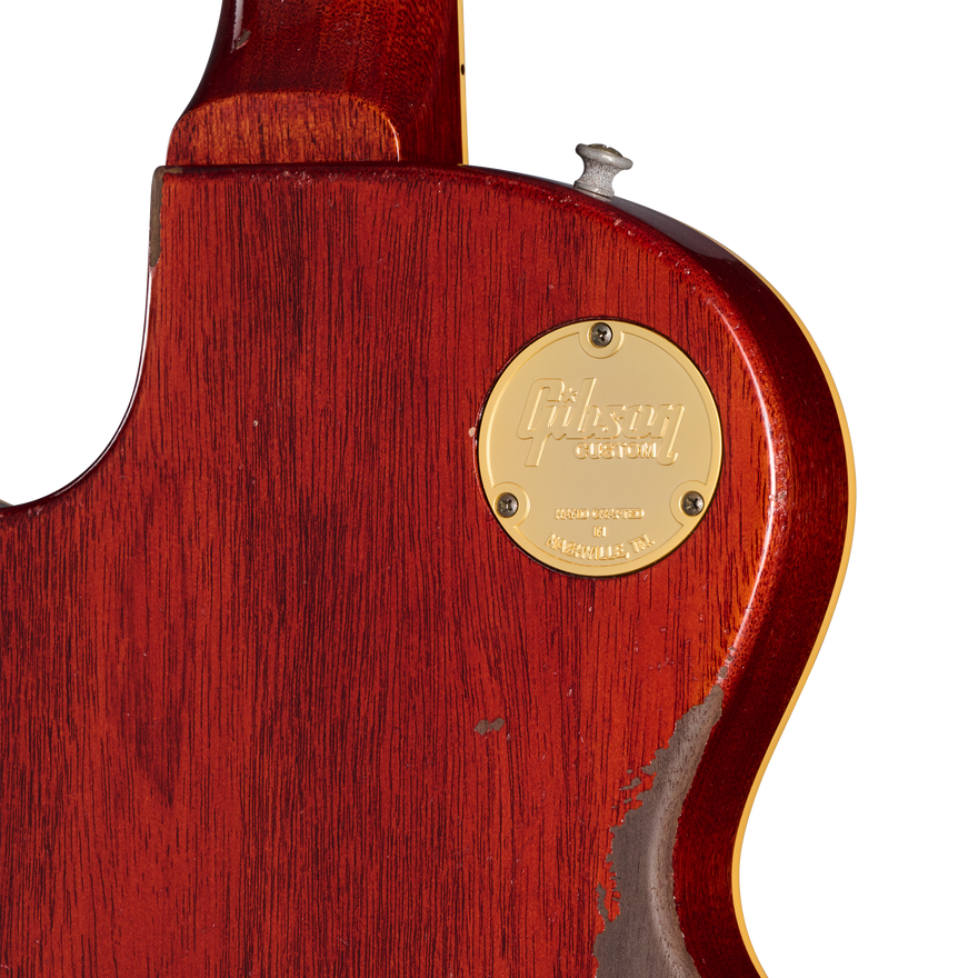 Gibson Custom 1959 Les Paul Standard Reissue Limited Edition Murphy Lab Aged With Brazilian Rosewood, Tom's Dark Burst Electric Guitar Gibson Custom