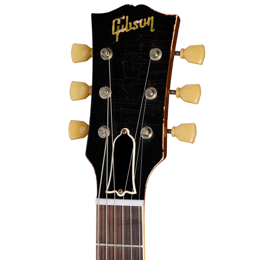 Gibson Custom 1959 Les Paul Standard Reissue Limited Edition Murphy Lab Aged With Brazilian Rosewood, Tom's Lemon Burst Electric Guitar Gibson Custom