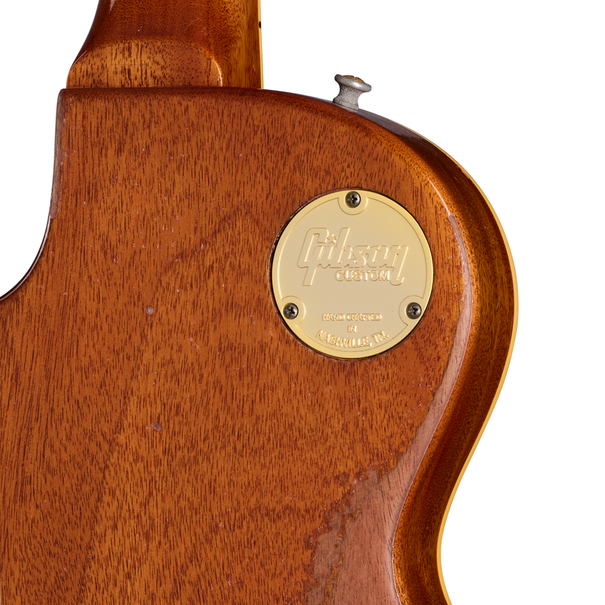 Gibson Custom 1959 Les Paul Standard Reissue Limited Edition Murphy Lab Aged With Brazilian Rosewood, Tom's Lemon Burst Electric Guitar Gibson Custom