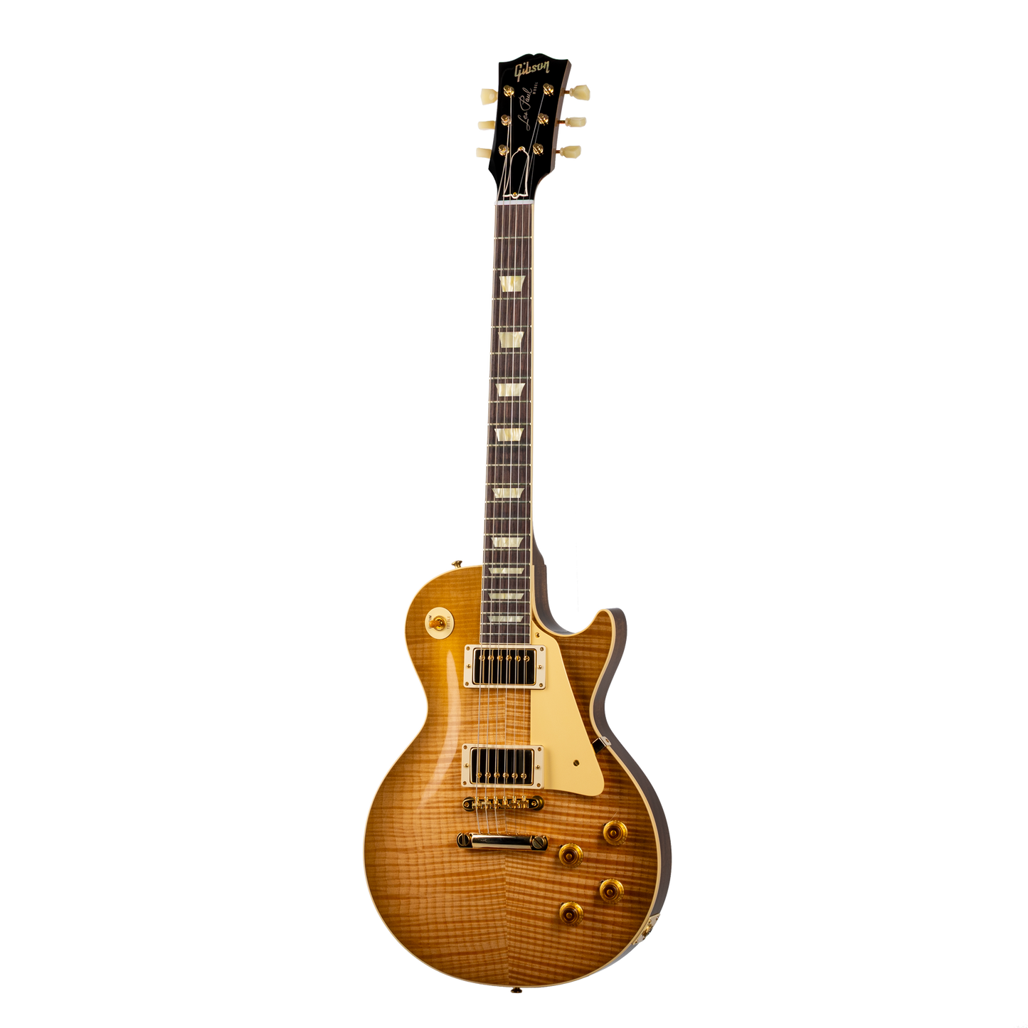 Gibson Custom 1959 Les Paul Standard Reissue, Bianco Wine Burst Electric Guitar Gibson Custom