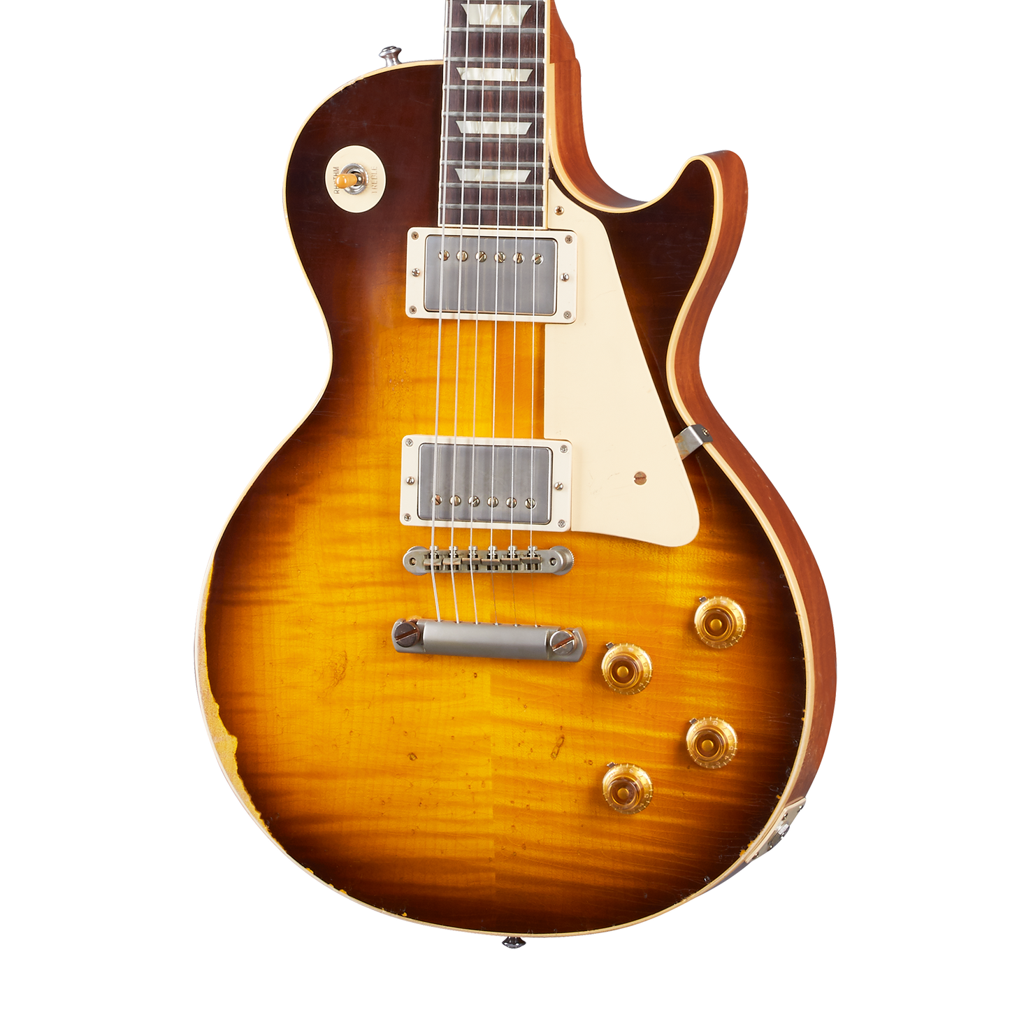 Gibson Custom 1959 Les Paul Standard Reissue, Ultra Heavy Aged, Kindred Burst Electric Guitar Gibson Custom