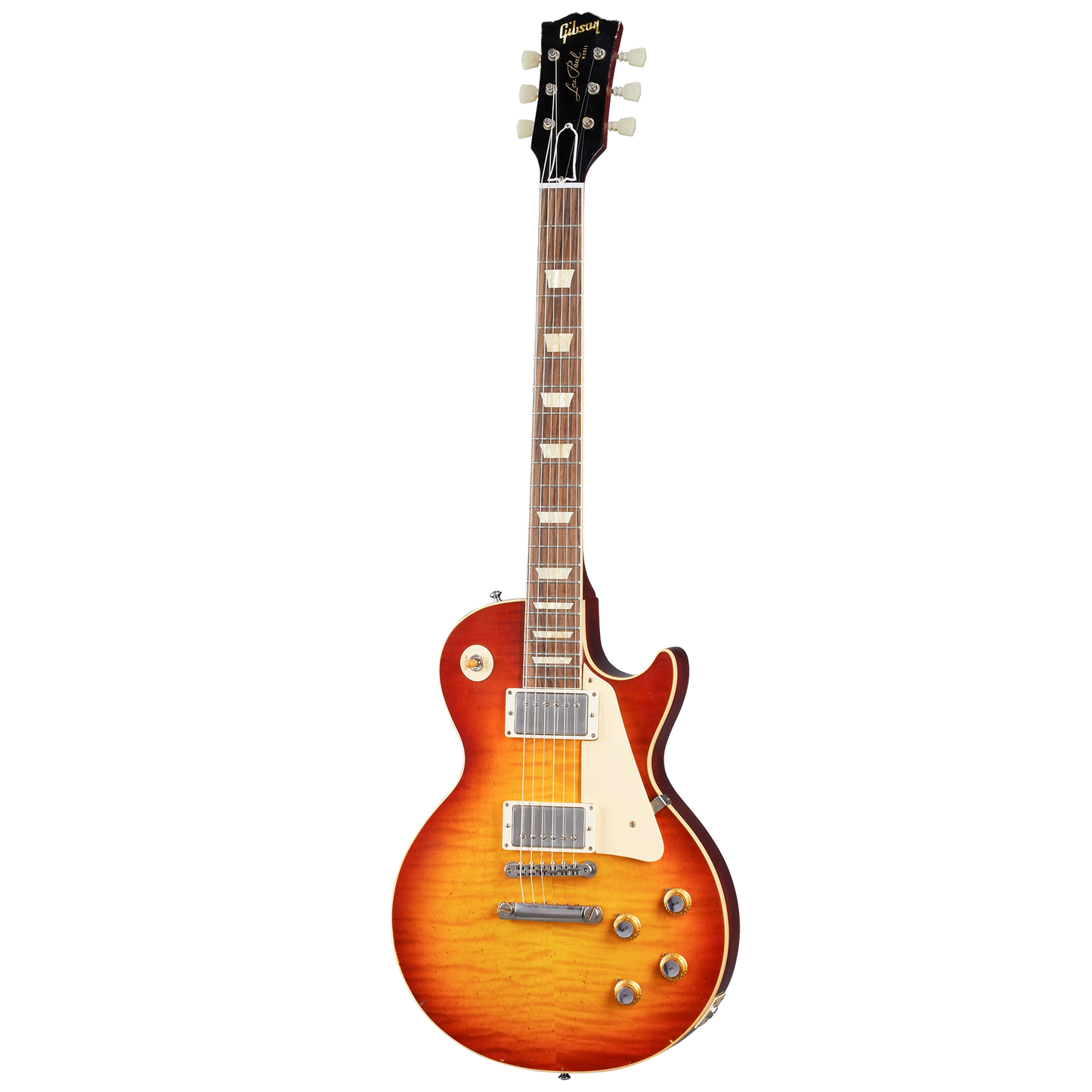 Gibson Custom 1960 Les Paul Standard Reissue, Light Aged, Tomato Soup Burst Electric Guitar Gibson Custom
