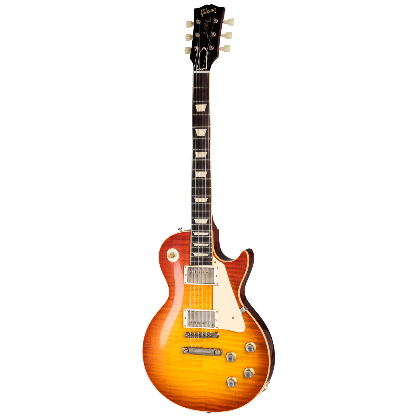 Gibson Custom 1960 Les Paul Standard Reissue, VOS, Washed Cherry Sunburst Electric Guitar Gibson Custom
