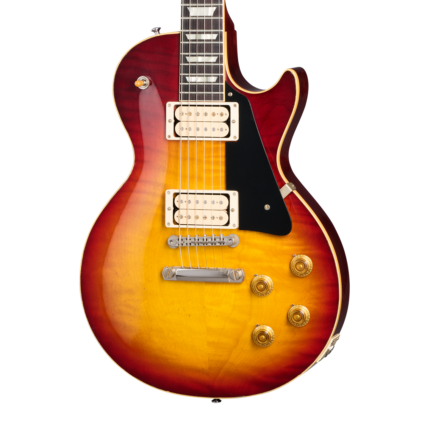 Gibson Custom Jeff Beck “YardBurst” 1959 Les Paul Standard, Dark Cherry Sunburst Electric Guitar Gibson Custom