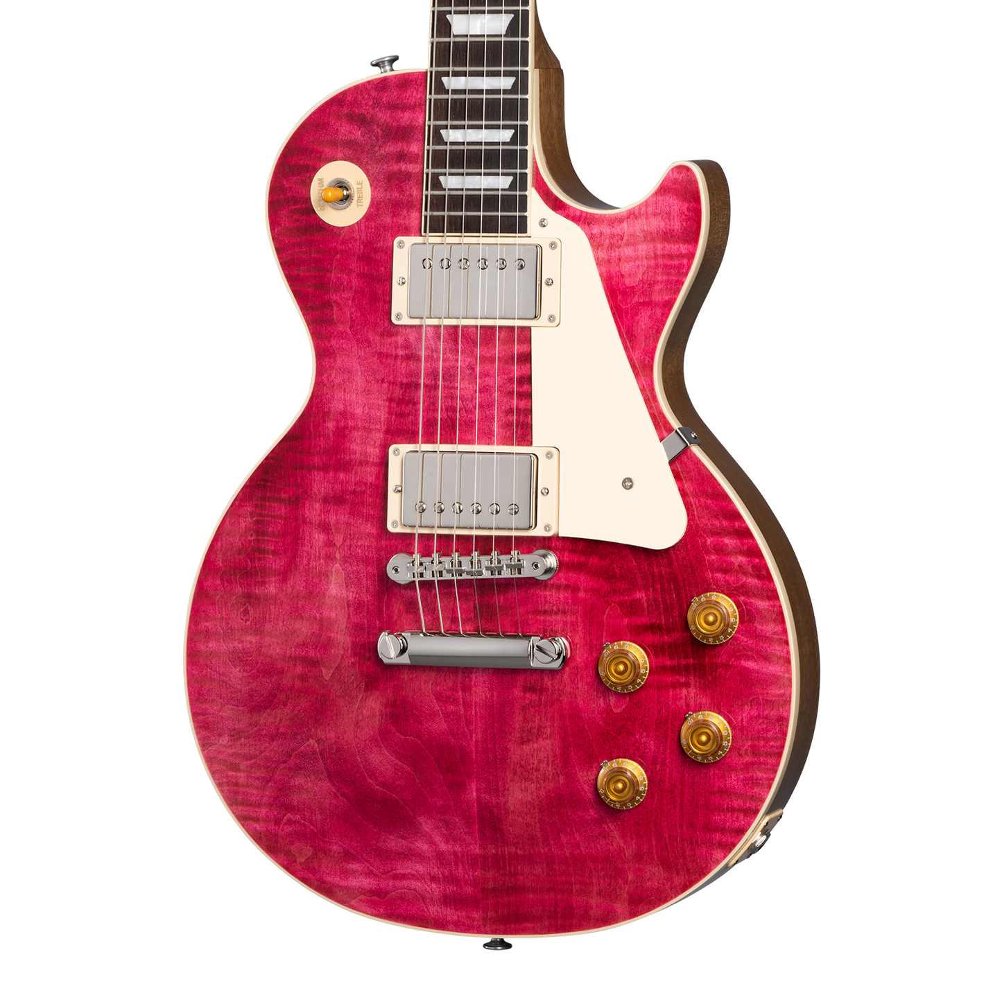 Gibson Les Paul Standard 50s Custom Color, Translucent Fuchsia Electric Guitar Gibson