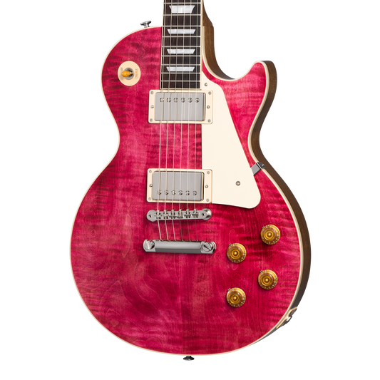 Gibson Les Paul Standard 50s Custom Color, Translucent Fuchsia Electric Guitar Gibson