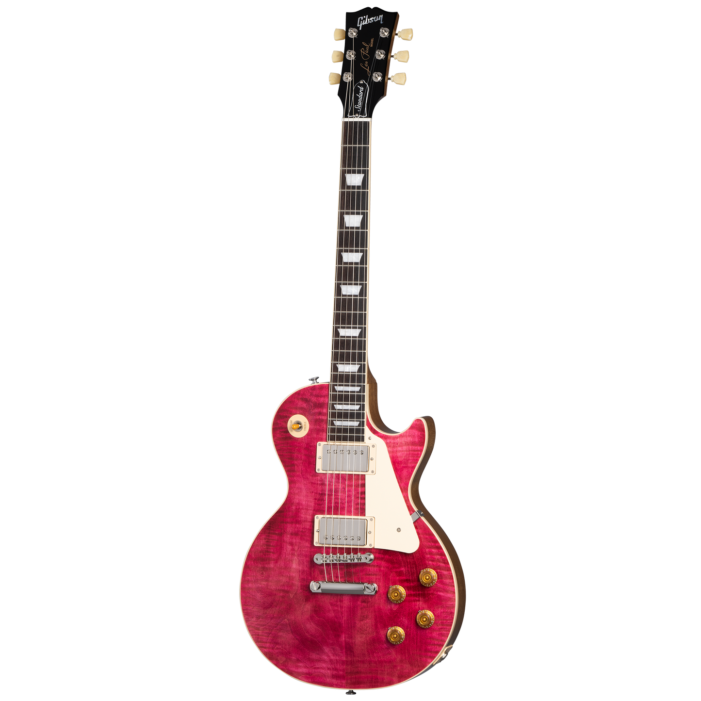 Gibson Les Paul Standard 50s Custom Color, Translucent Fuchsia Electric Guitar Gibson