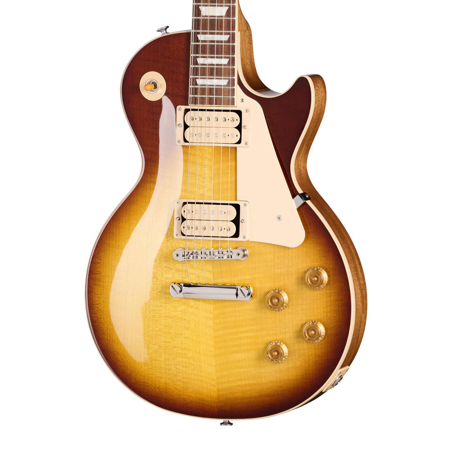Gibson Les Paul Standard 50s Double Trouble, Vintage Tobacco Burst Electric Guitar Gibson