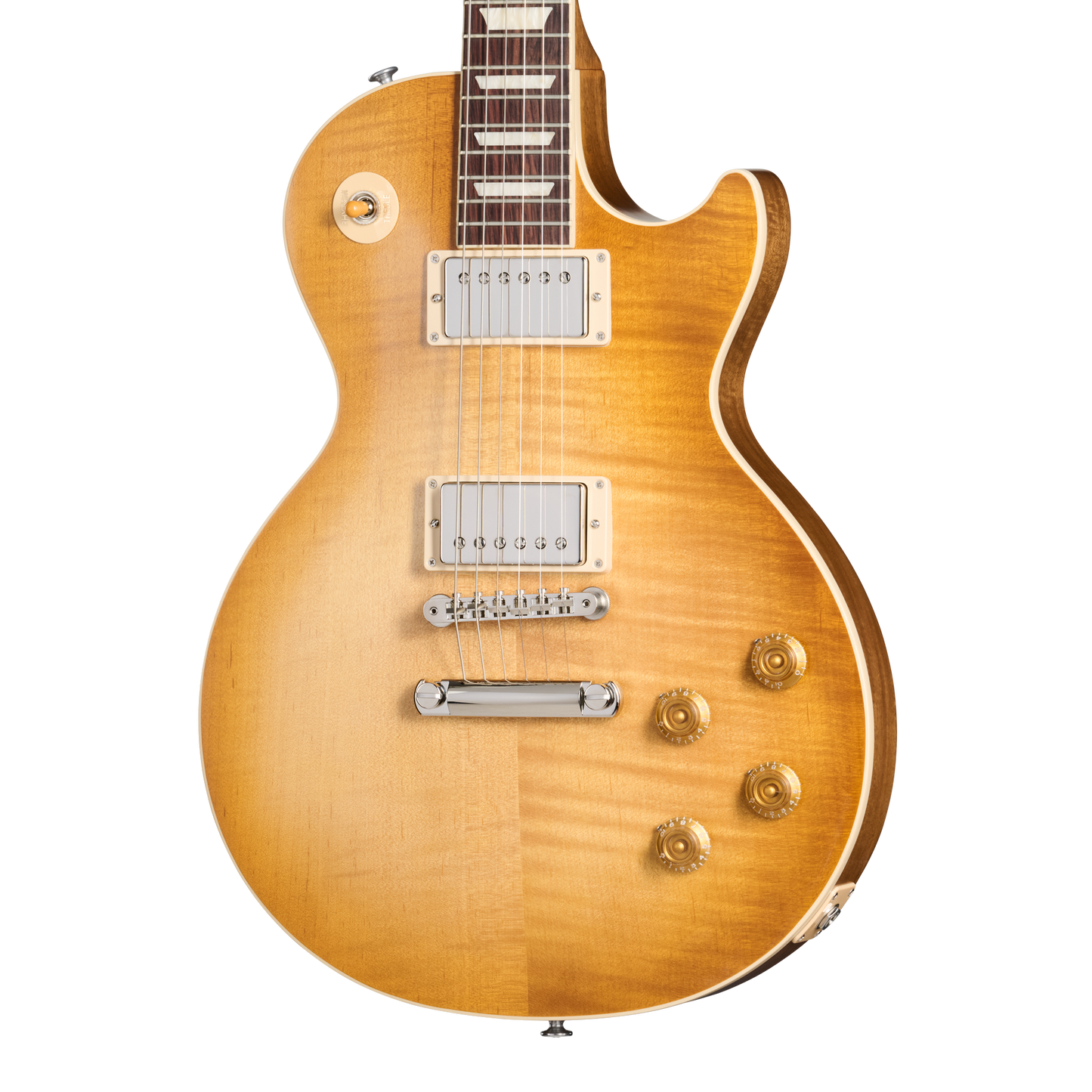 Gibson Les Paul Standard 50s Faded with '57 Classic Underwound, Dirty Lemon Burst, Exclusive Electric Guitar Gibson