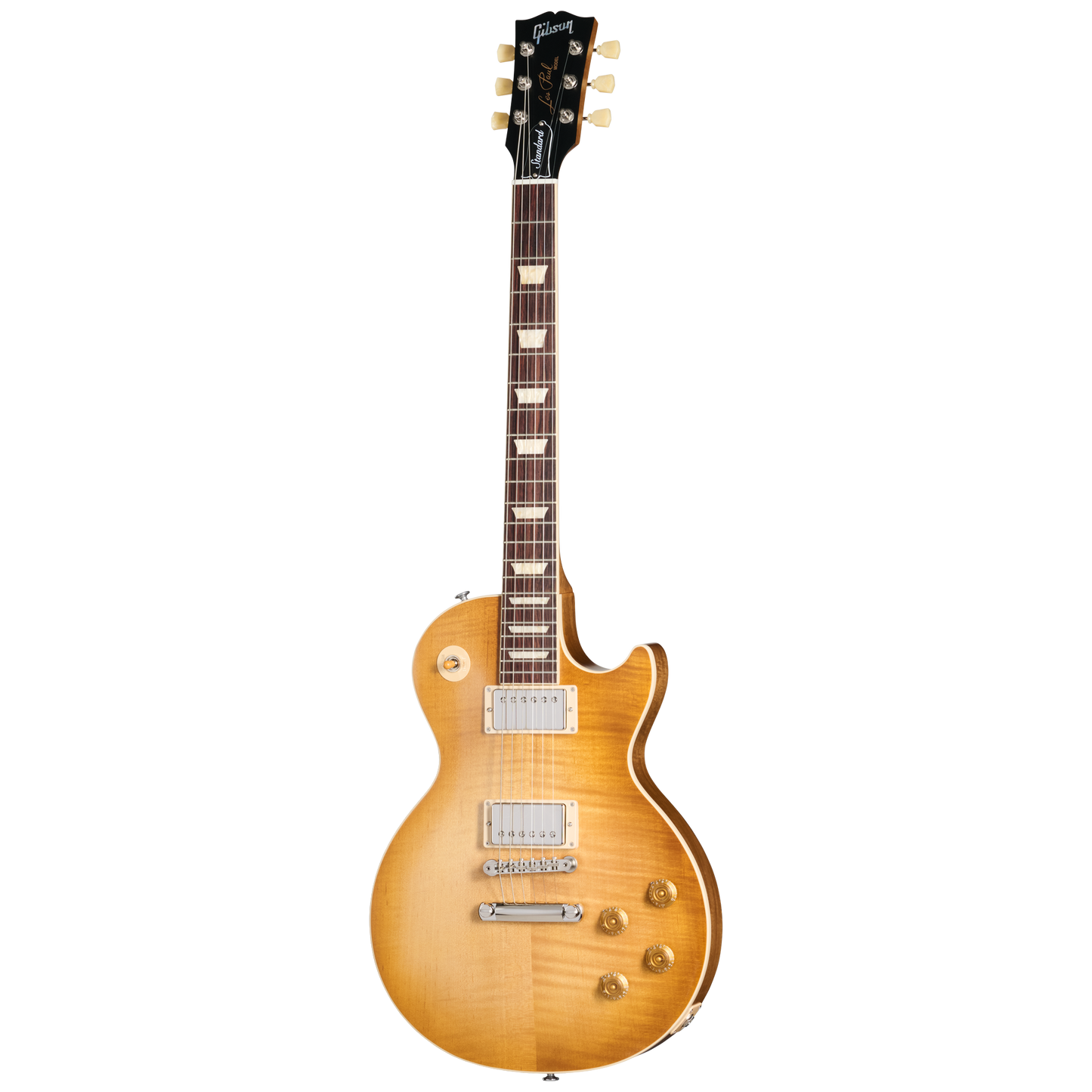 Gibson Les Paul Standard 50s Faded with '57 Classic Underwound, Dirty Lemon Burst, Exclusive Electric Guitar Gibson