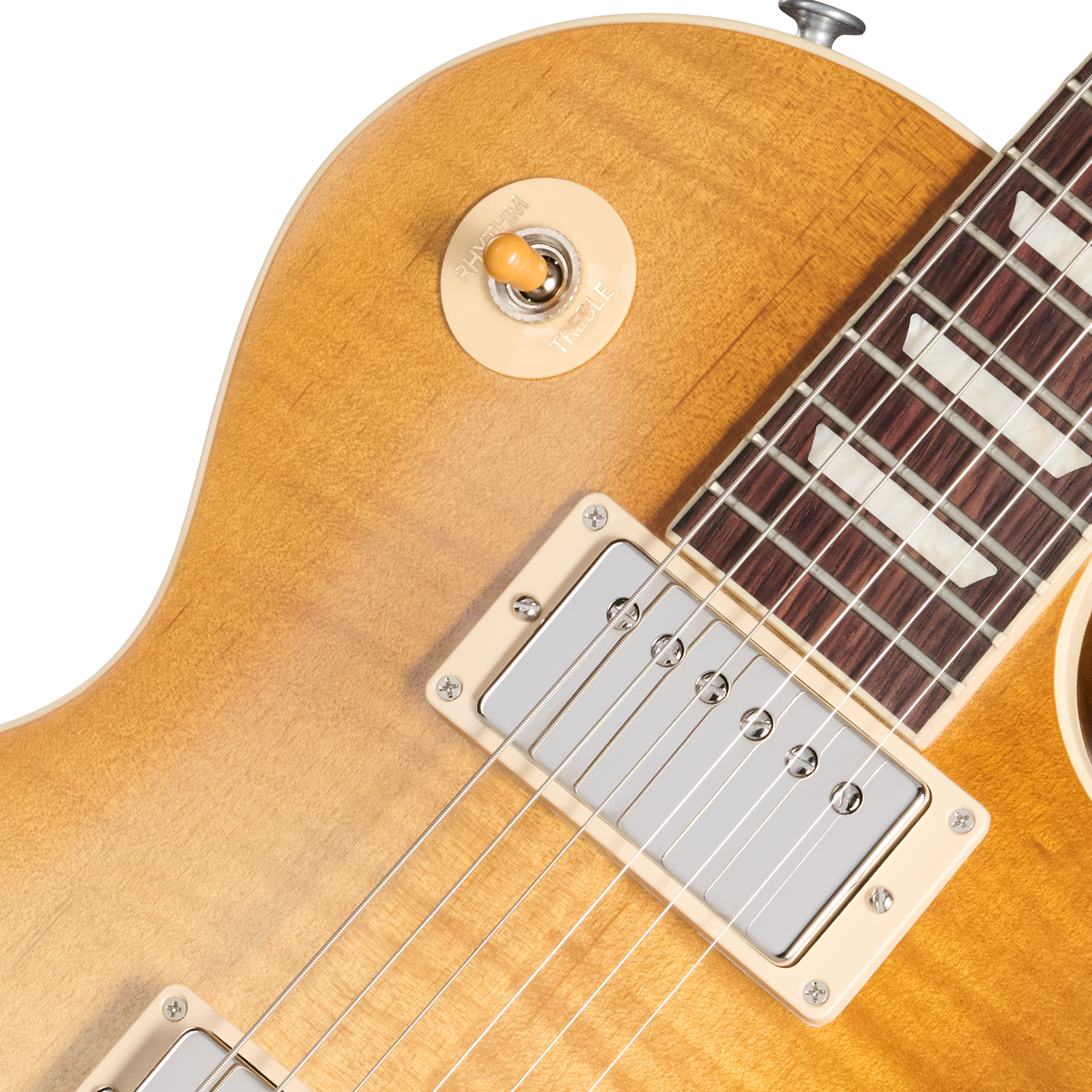 Gibson Les Paul Standard 50s Faded with '57 Classic Underwound, Dirty Lemon Burst, Exclusive Electric Guitar Gibson