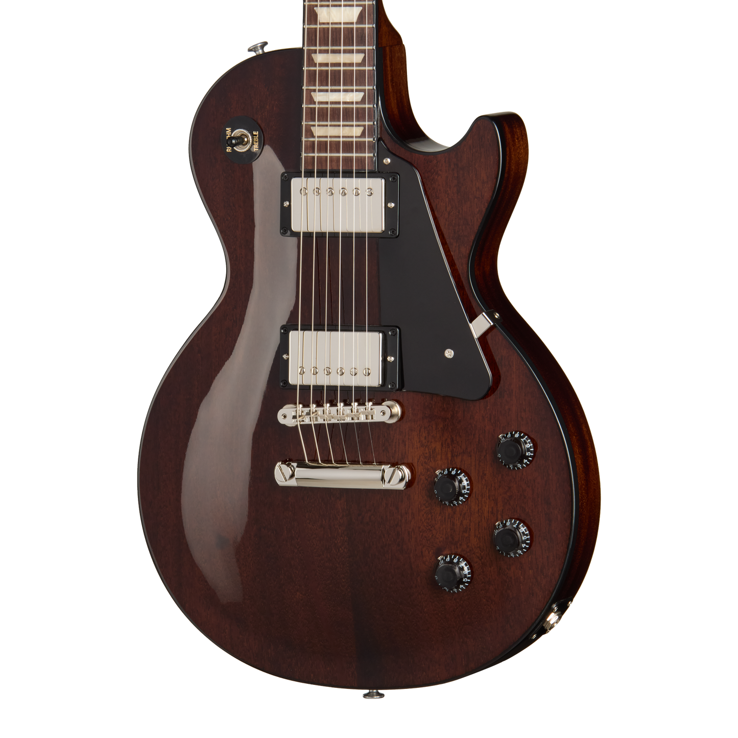 Gibson Les Paul Standard 50s Mahogany Top, Dark Walnut, Exclusive Electric Guitar Gibson