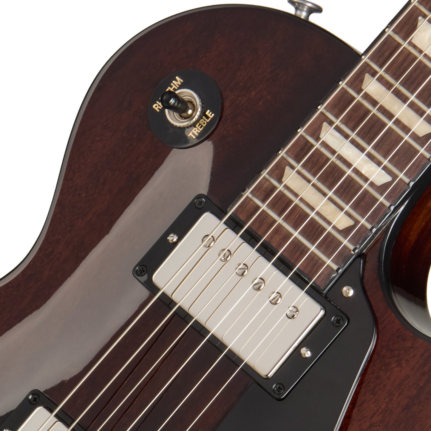 Gibson Les Paul Standard 50s Mahogany Top, Dark Walnut, Exclusive Electric Guitar Gibson