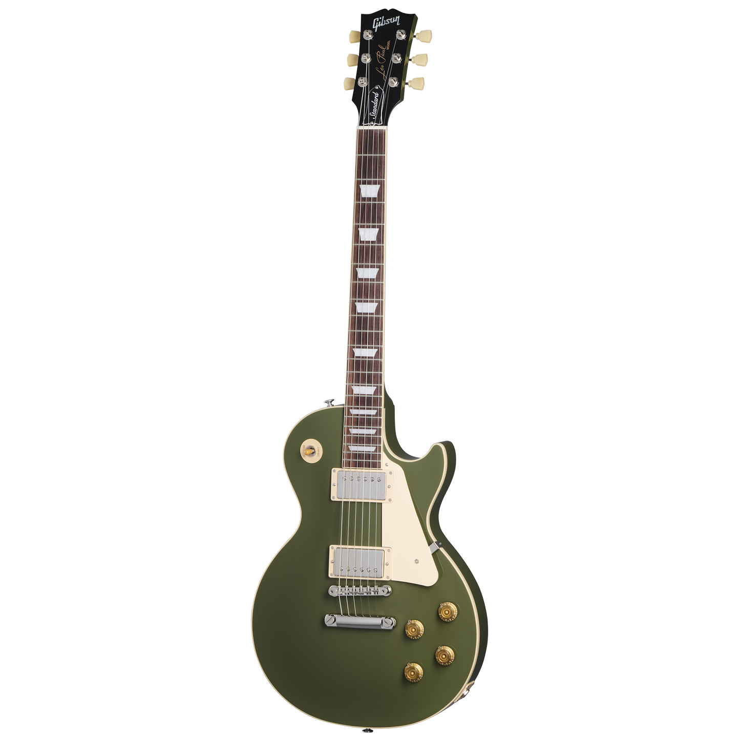 Gibson Les Paul Standard 50s, Olive Drab Gloss, Exclusive Electric Guitar Gibson