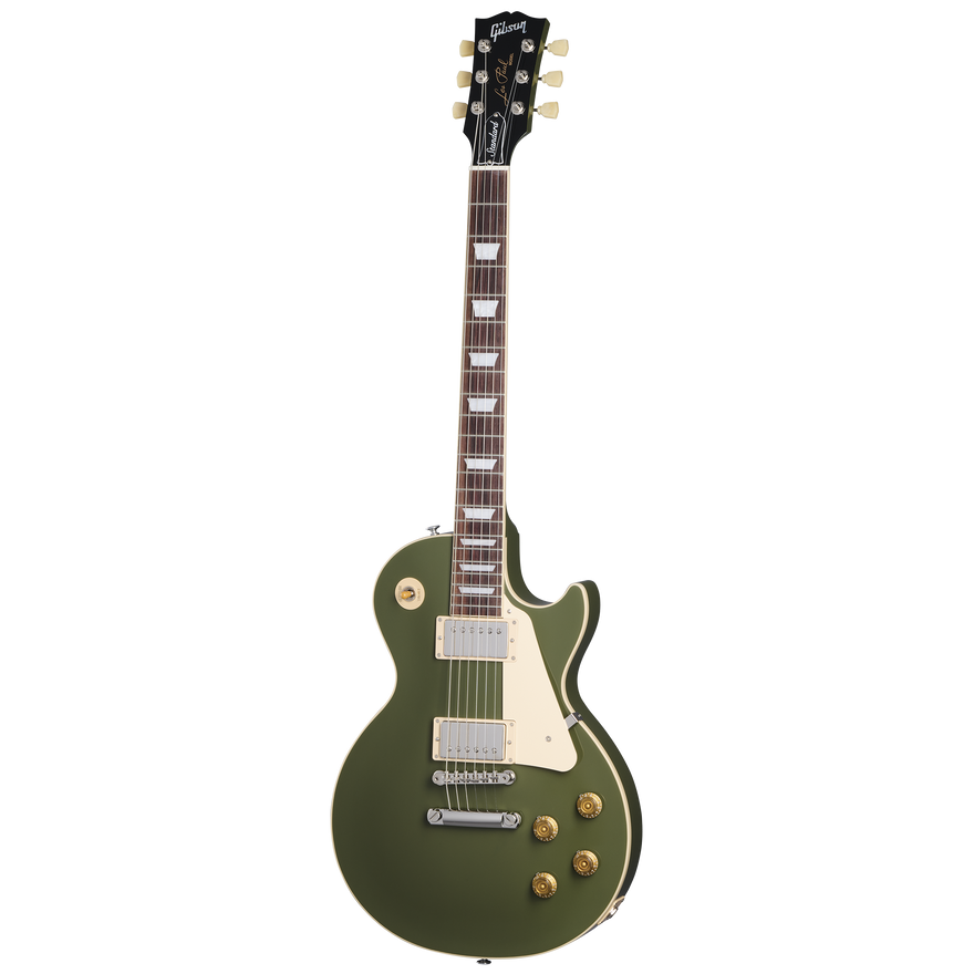 Gibson Les Paul Standard 50s, Olive Drab Gloss, Exclusive Electric Guitar Gibson