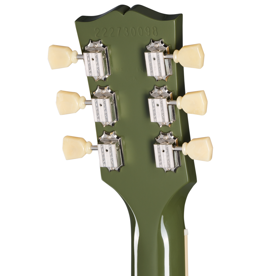 Gibson Les Paul Standard 50s, Olive Drab Gloss, Exclusive Electric Guitar Gibson