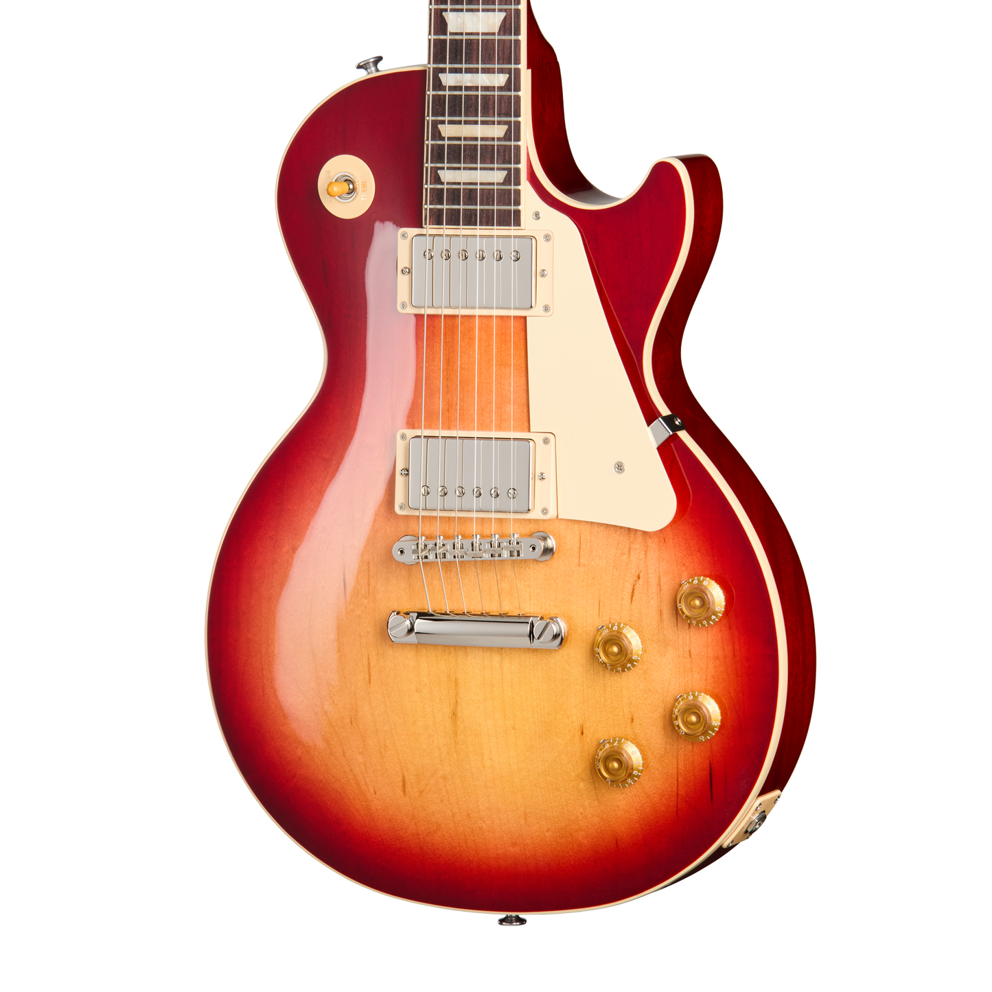 Gibson Les Paul Standard 50s Plain Top, Dark Cherry Sunburst, Exclusive Electric Guitar Gibson