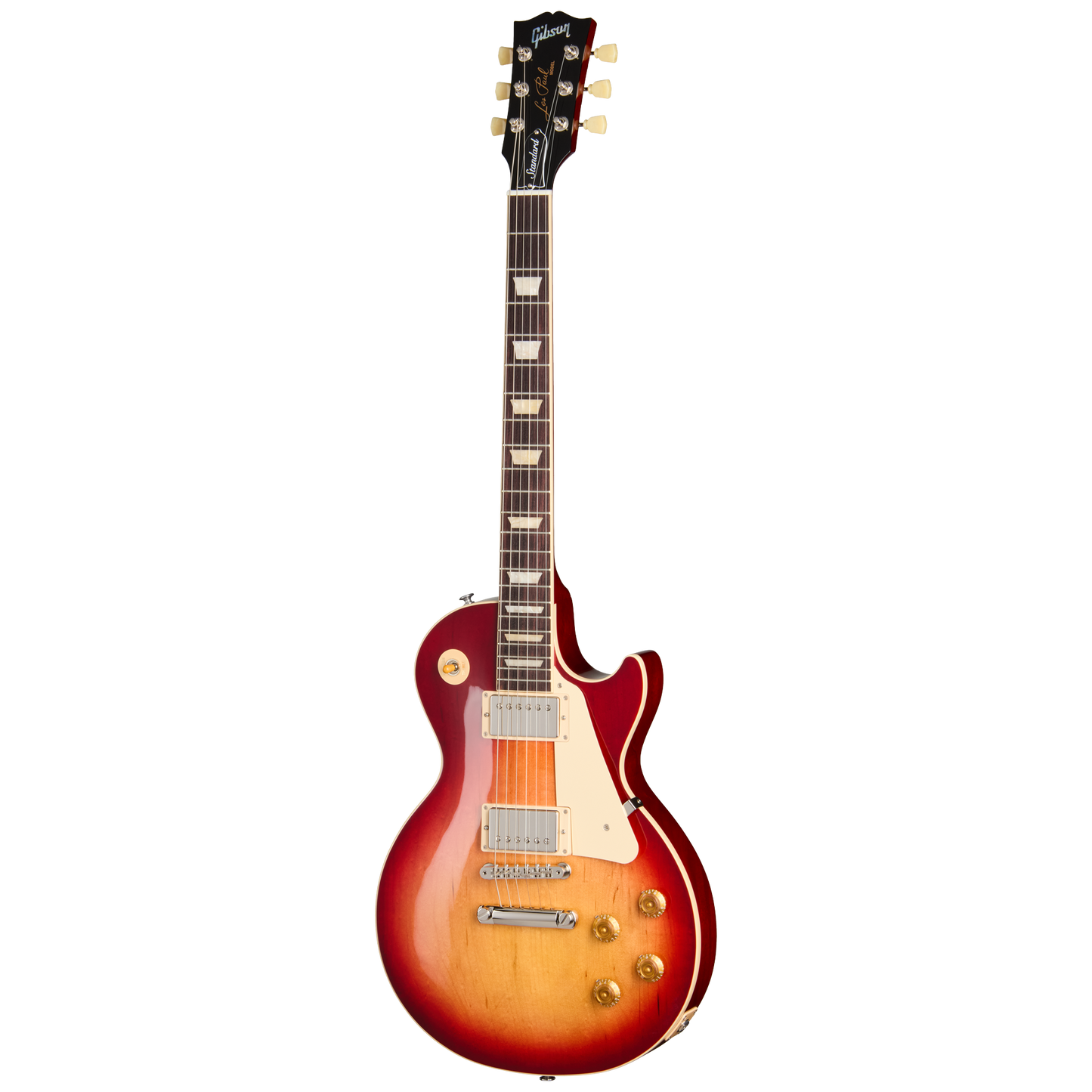 Gibson Les Paul Standard 50s Plain Top, Dark Cherry Sunburst, Exclusive Electric Guitar Gibson
