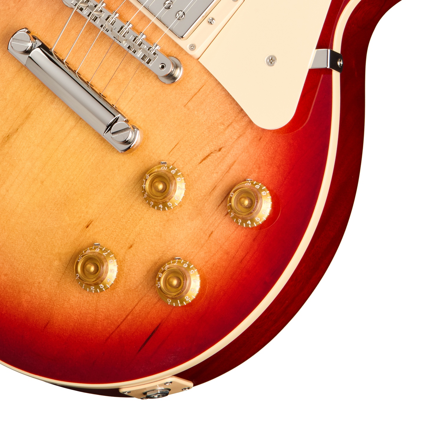 Gibson Les Paul Standard 50s Plain Top, Dark Cherry Sunburst, Exclusive Electric Guitar Gibson