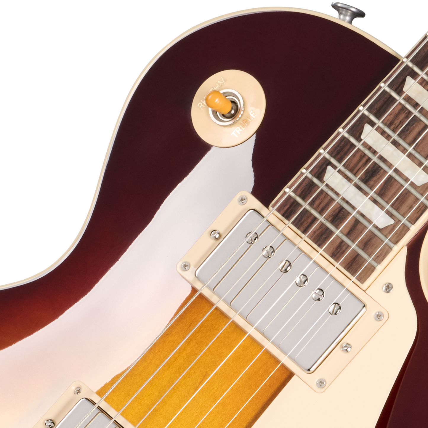 Gibson Les Paul Standard 50s Plain Top, Iced Tea, Exclusive Electric Guitar Gibson