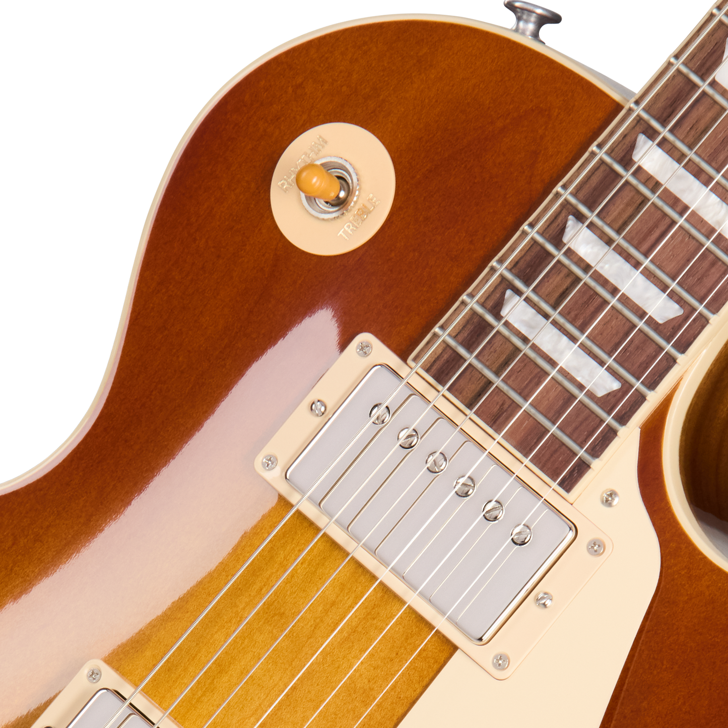 Gibson Les Paul Standard 50s Plain Top, Dirty Lemon Burst, Exclusive Electric Guitar Gibson