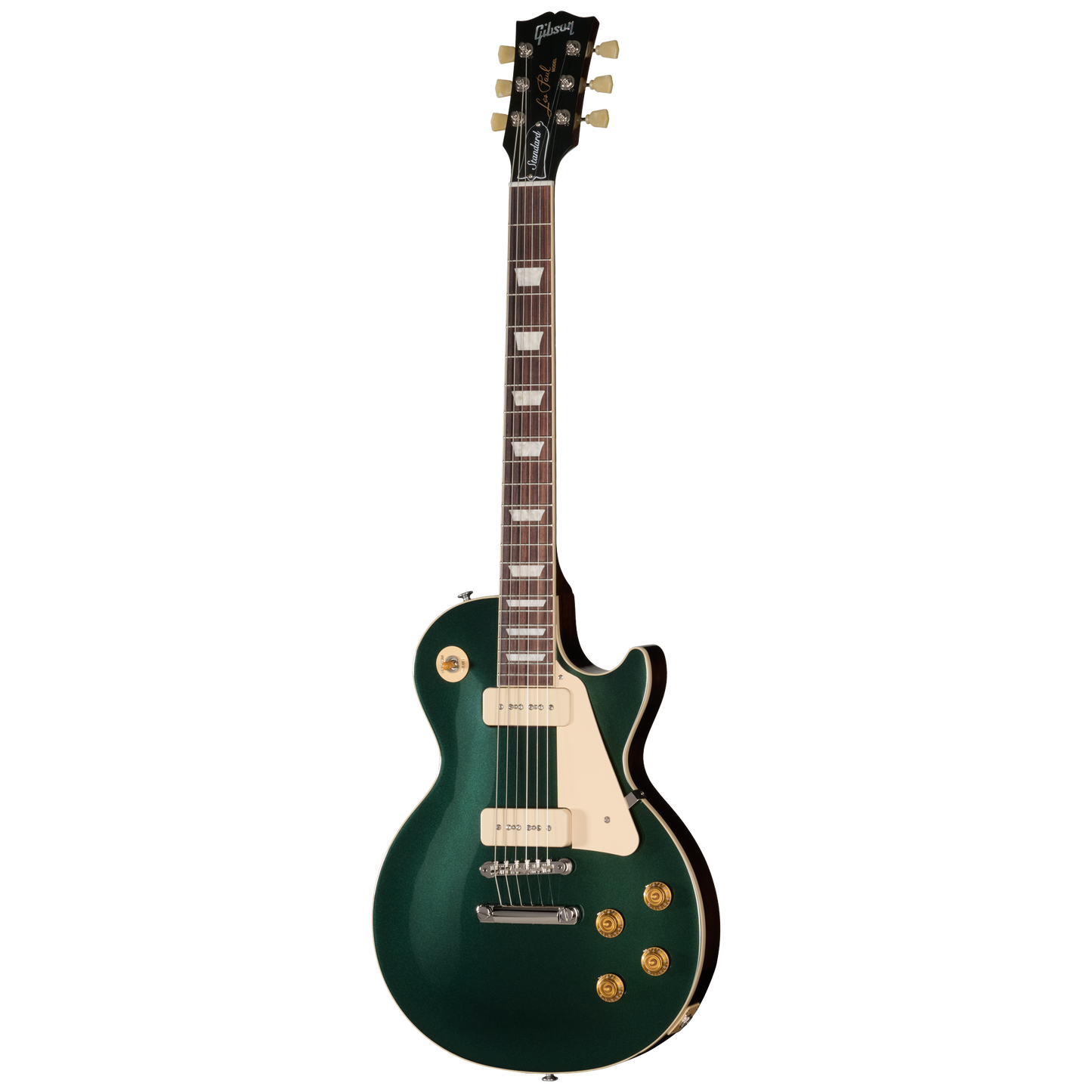 Gibson Les Paul Standard 50s P-90, British Racing Green, Exclusive Electric Guitar Gibson