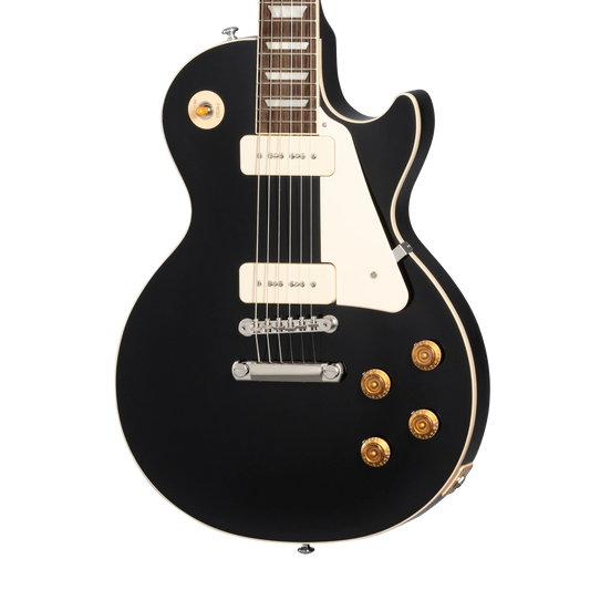 Gibson Les Paul Standard 50s P-90, Ebony, Exclusive Electric Guitar Gibson