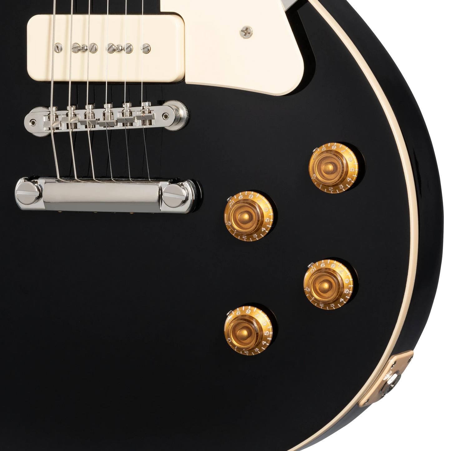 Gibson Les Paul Standard 50s P-90, Ebony, Exclusive Electric Guitar Gibson