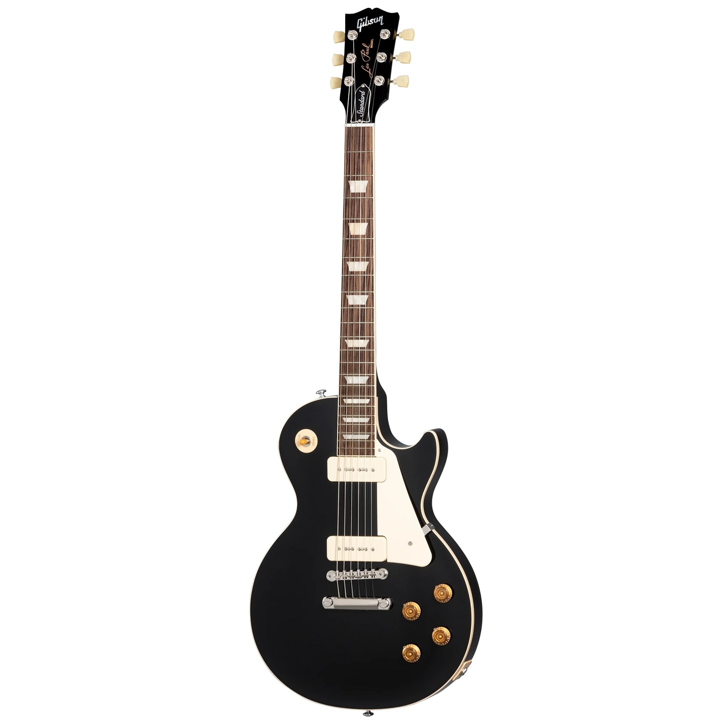 Gibson Les Paul Standard 50s P-90, Ebony, Exclusive Electric Guitar Gibson